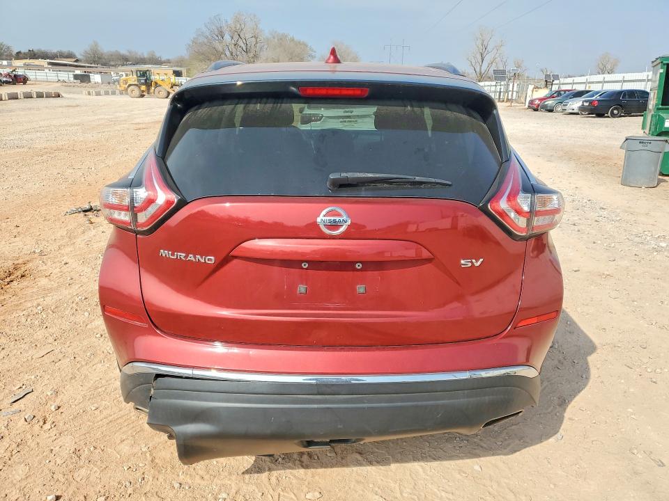 Продажа на аукционе авто 2016 Nissan Murano, vin: 5N1AZ2MG1GN145344, номер лота: 79768075