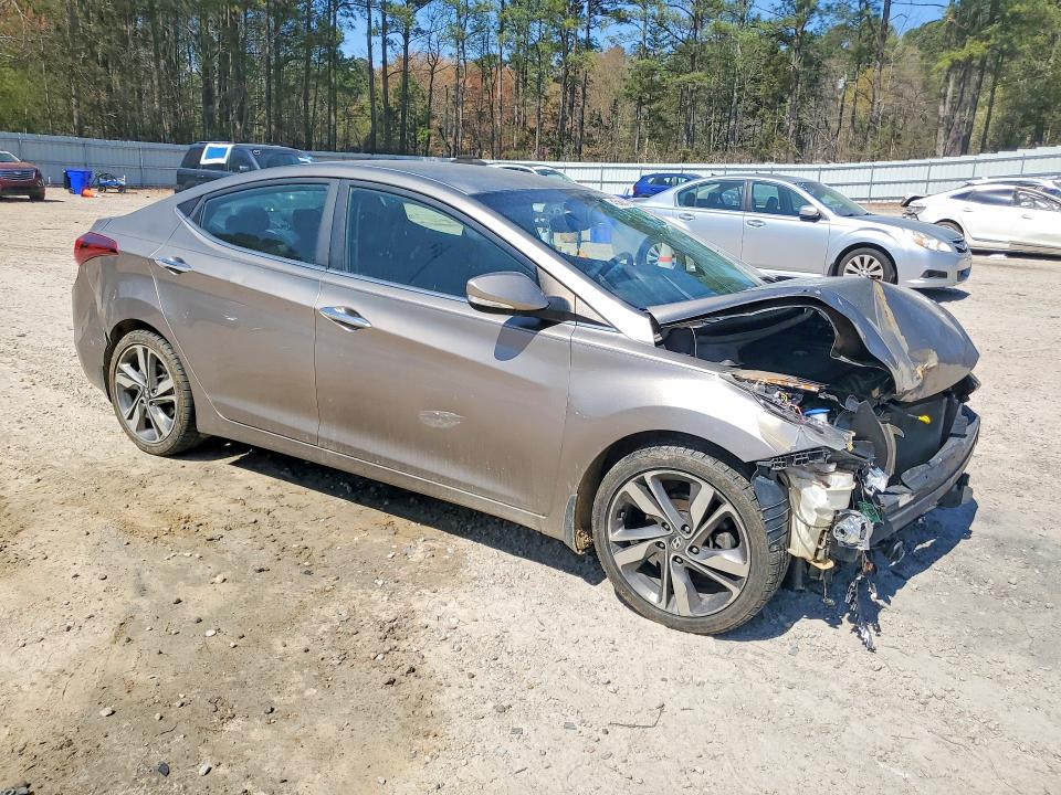 2015 Hyundai Elantra მანქანა იყიდება აუქციონზე, vin: 5NPDH4AE9FH549252, აუქციონის ნომერი: 45827346