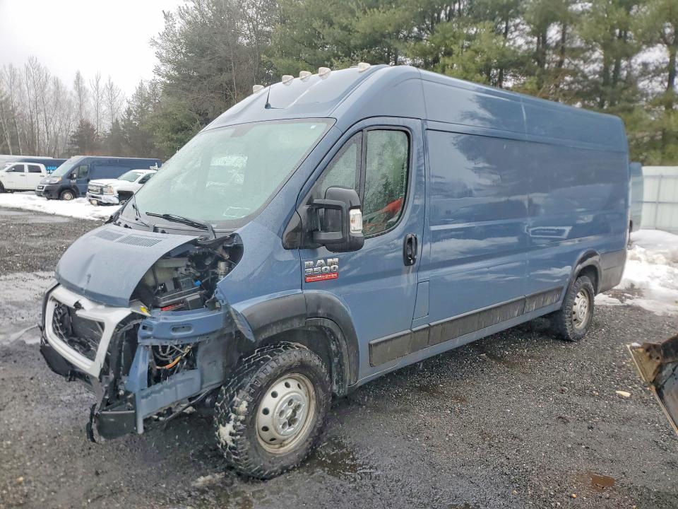 79967255 :رقم المزاد ، 3C6URVJGXKE544619 vin ، 2019 Ram Promaster 3500 مزاد بيع