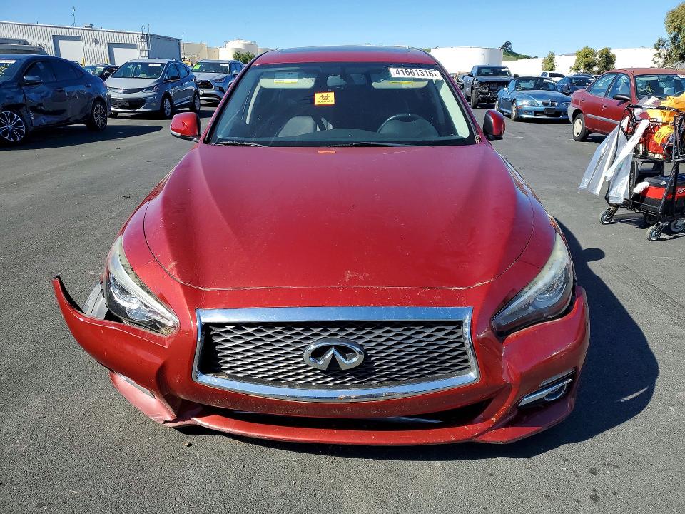 Продажа на аукционе авто 2015 Infiniti Q50, vin: JN1BV7AP7FM355525, номер лота: 41661316