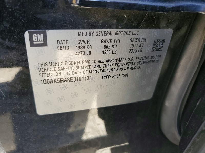 Продажа на аукционе авто 2014 Cadillac Ats, vin: 1G6AA5RA8E0101131, номер лота: 41970376