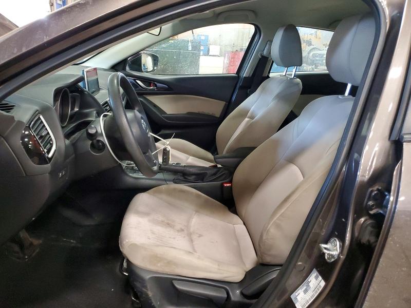 46493176 :رقم المزاد ، 3MZBM1K72FM183434 vin ، 2015 Mazda 3 مزاد بيع