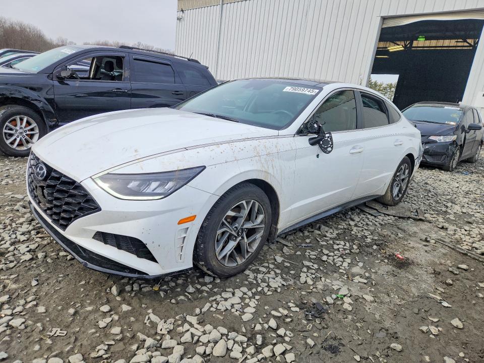 Auction sale of the 2021 Hyundai Sonata, vin: 5NPEF4JA0MH105133, lot number: 79059745