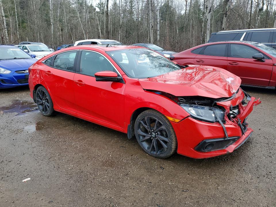 Aukcja sprzedaży 2020 Honda Civic, vin: 2HGFC2F87LH005630, numer aukcji: 47802756