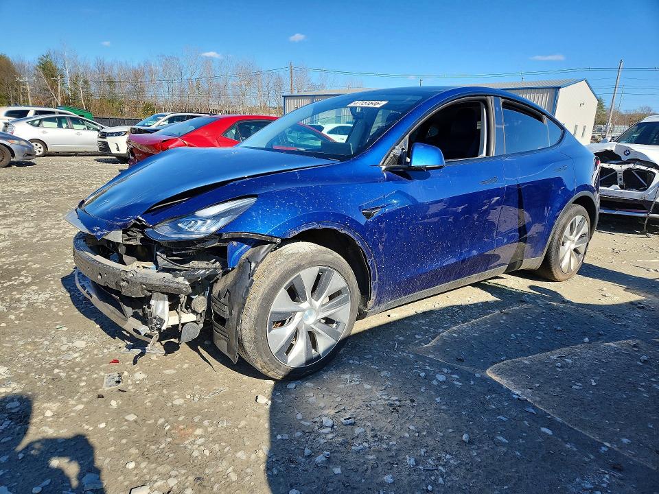47151646 :رقم المزاد ، 5YJYGDEE1MF258691 vin ، 2021 Tesla Model Y مزاد بيع