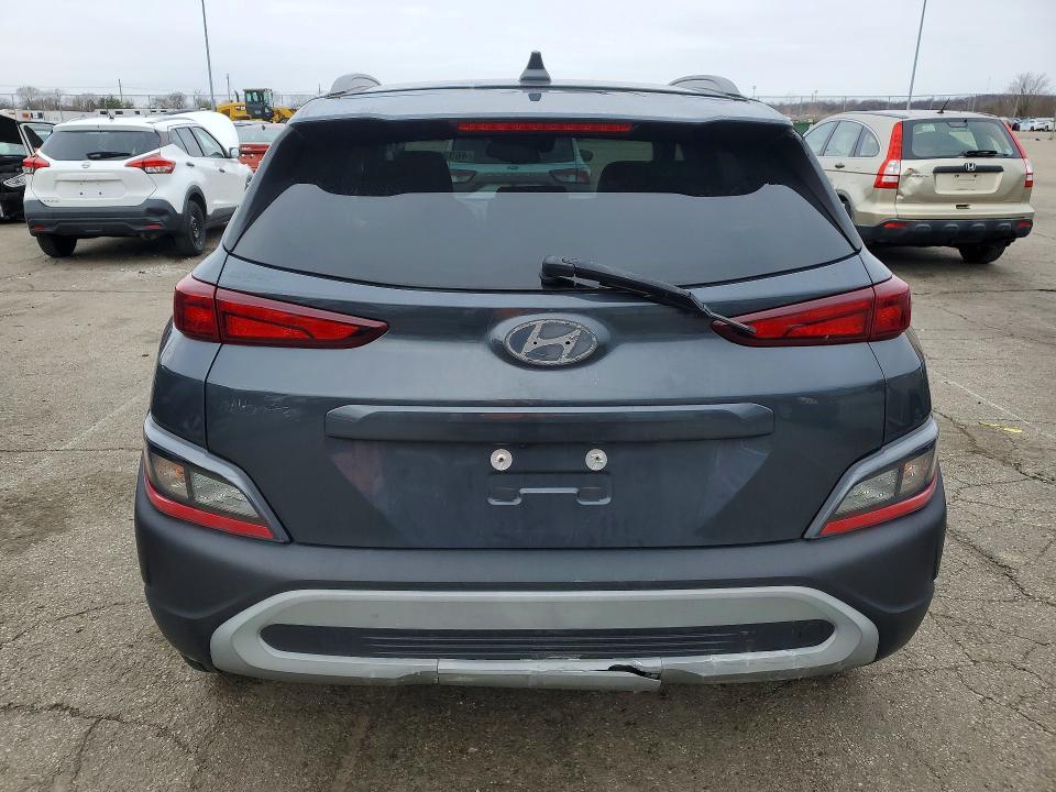 46329036 :رقم المزاد ، KM8K62AB4NU766215 vin ، 2022 Hyundai Kona مزاد بيع