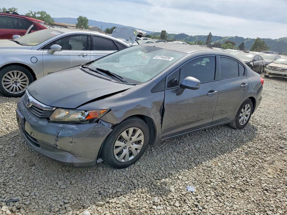 2012 Honda Civic მანქანა იყიდება აუქციონზე, vin: 19XFB2F53CE353525, აუქციონის ნომერი: 47744326