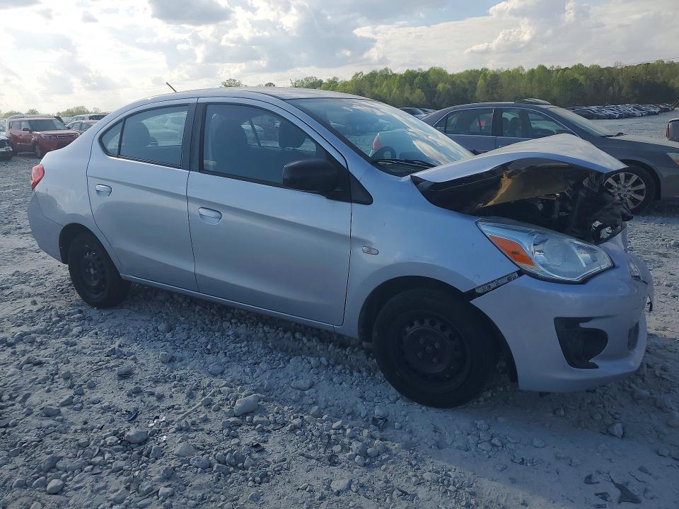 2018 Mitsubishi Mirage მანქანა იყიდება აუქციონზე, vin: ML32F3FJ2JHF16006, აუქციონის ნომერი: 48365456