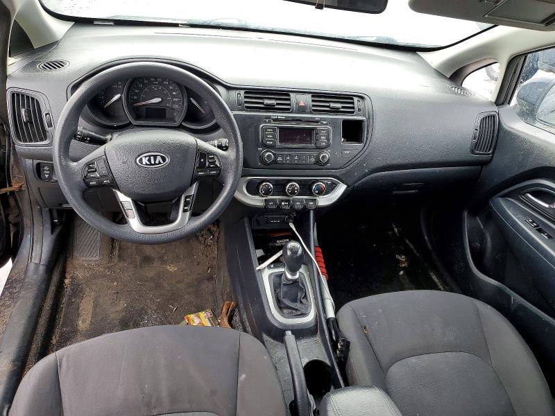 2013 Kia Rio მანქანა იყიდება აუქციონზე, vin: KNADM5A33D6768728, აუქციონის ნომერი: 98119135