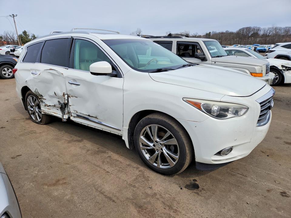 2013 Infiniti Jx35 მანქანა იყიდება აუქციონზე, vin: 5N1AL0MM4DC335500, აუქციონის ნომერი: 46299576
