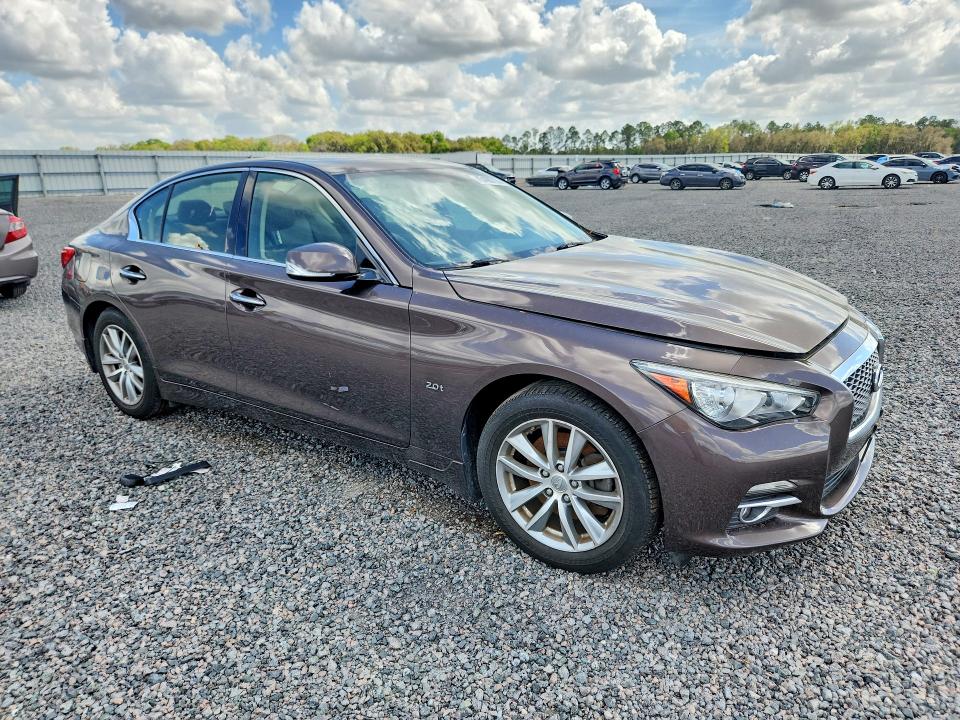 Продаж на аукціоні авто 2017 Infiniti Q50, vin: JN1CV7AR6HM680076, номер лоту: 45496796