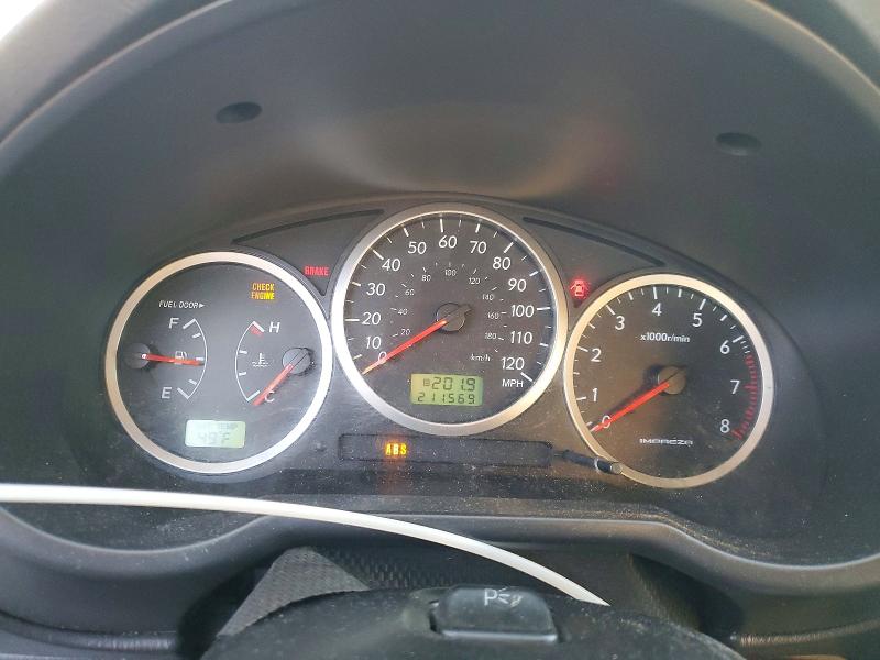 46866486 :رقم المزاد ، JF1GG68636G802540 vin ، 2006 Subaru Impreza مزاد بيع