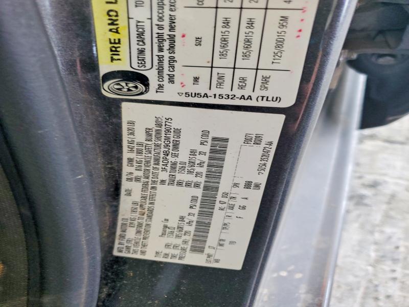 79416745 :رقم المزاد ، 3FADP4BJ9GM190775 vin ، 2016 Ford Fiesta مزاد بيع