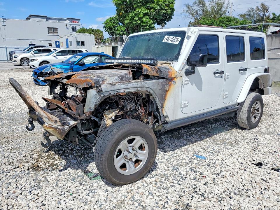 2015 Jeep Wrangler Unlimited მანქანა იყიდება აუქციონზე, vin: 1C4HJWEG3FL516515, აუქციონის ნომერი: 46716626