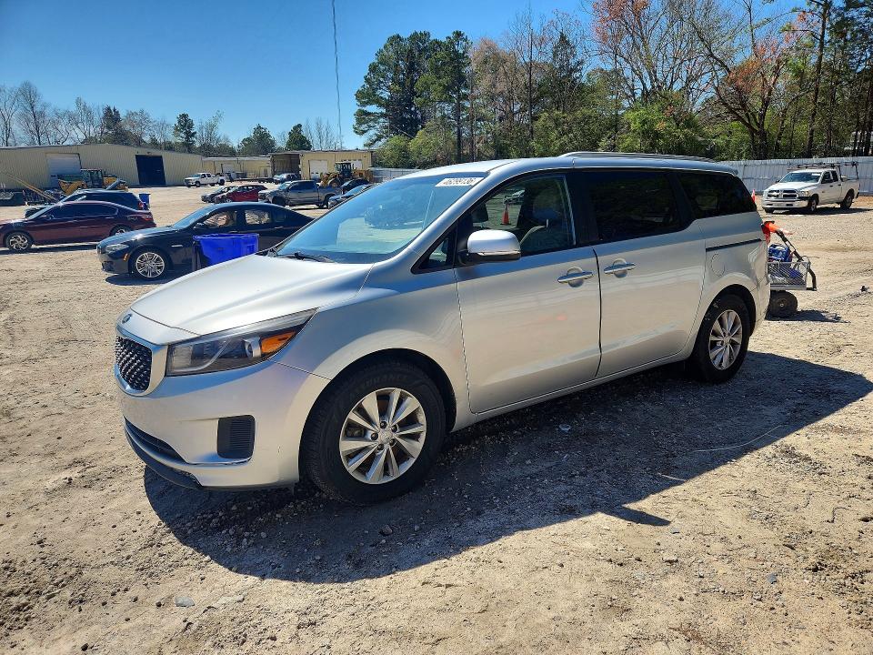 2015 Kia Sedona მანქანა იყიდება აუქციონზე, vin: KNDMB5C13F6056775, აუქციონის ნომერი: 46299136