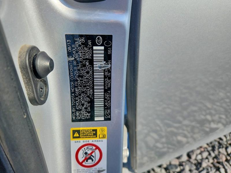 Продажа на аукционе авто 2013 Lexus Es 300h, vin: JTHBW1GG9D2038027, номер лота: 47789066