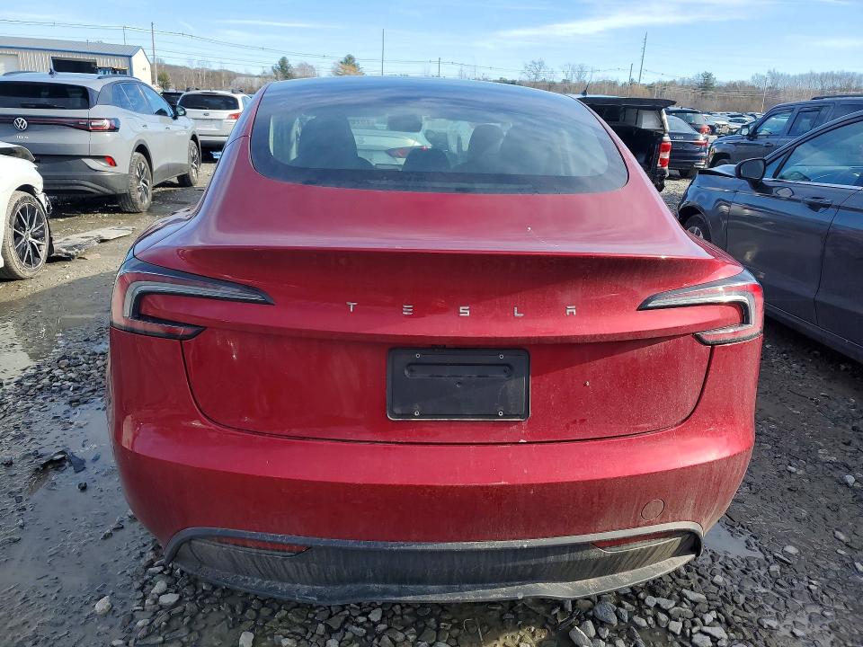 2025 Tesla Model 3 მანქანა იყიდება აუქციონზე, vin: 5YJ3E1EA4SF933216, აუქციონის ნომერი: 79789825
