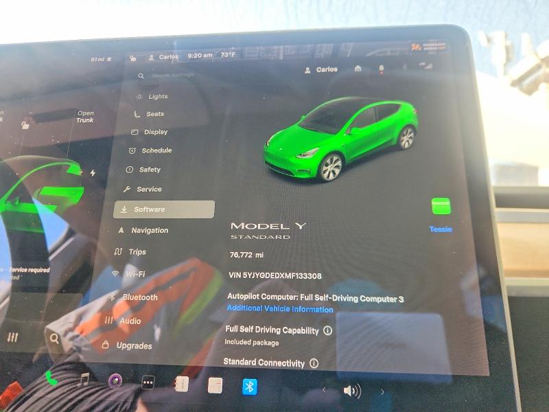 Aukcja sprzedaży 2021 Tesla Model Y, vin: 5YJYGDEDXMF133308, numer aukcji: 79990695
