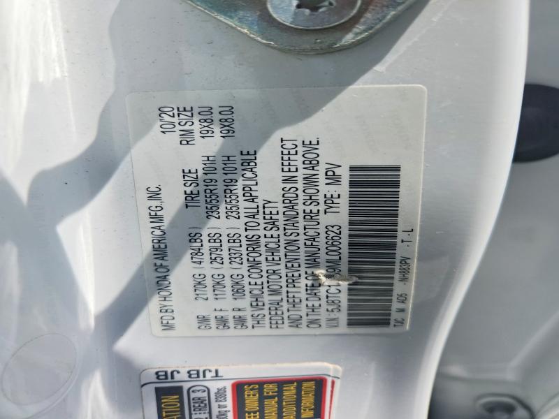 Aukcja sprzedaży 2021 Acura Rdx, vin: 5J8TC1H59ML006623, numer aukcji: 48150486