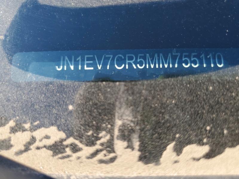 75205055 :رقم المزاد ، JN1EV7AR1LM254667 vin ، 2021 Infiniti Q50 مزاد بيع