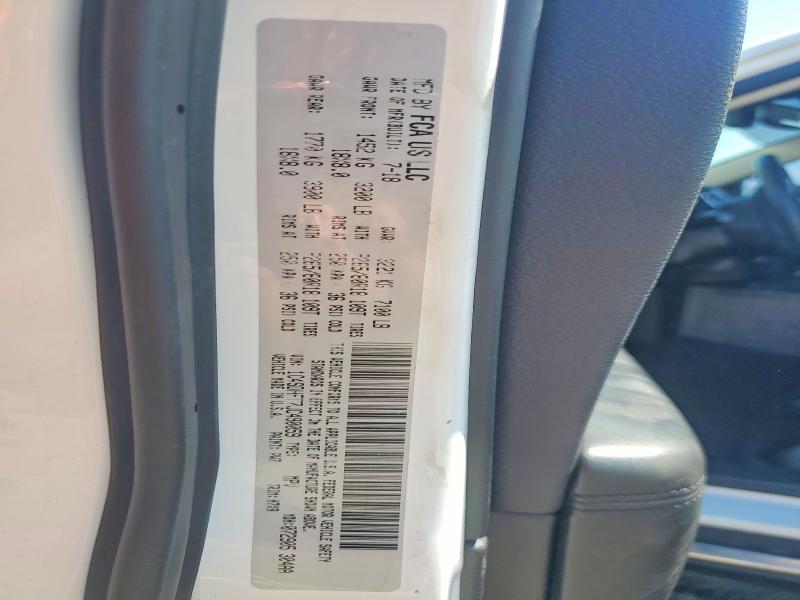 47370976 :رقم المزاد ، 1C4SDHFT7JC490059 vin ، 2018 Dodge Durango مزاد بيع