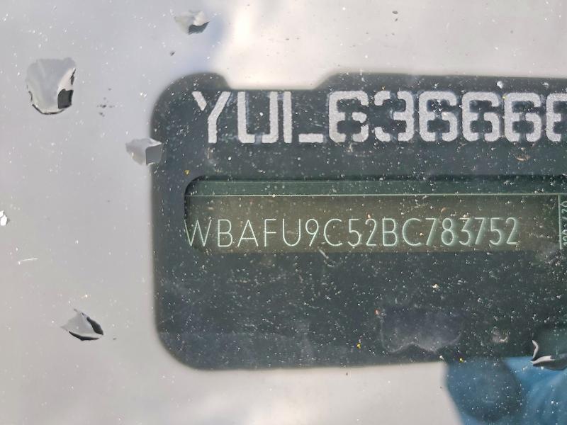 Продаж на аукціоні авто 2011 Bmw 550i, vin: WBAFU9C52BC783752, номер лоту: 41814116