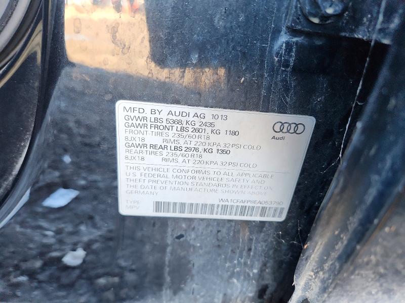Продажа на аукционе авто 2014 Audi Q5, vin: WA1CFAFP8EA053790, номер лота: 79488255
