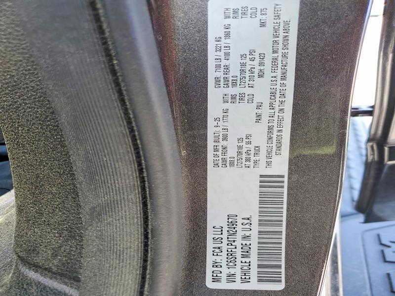 Продаж на аукціоні авто 2026 Ram 1500, vin: 1C6SRFLP4TN249670, номер лоту: 48077036