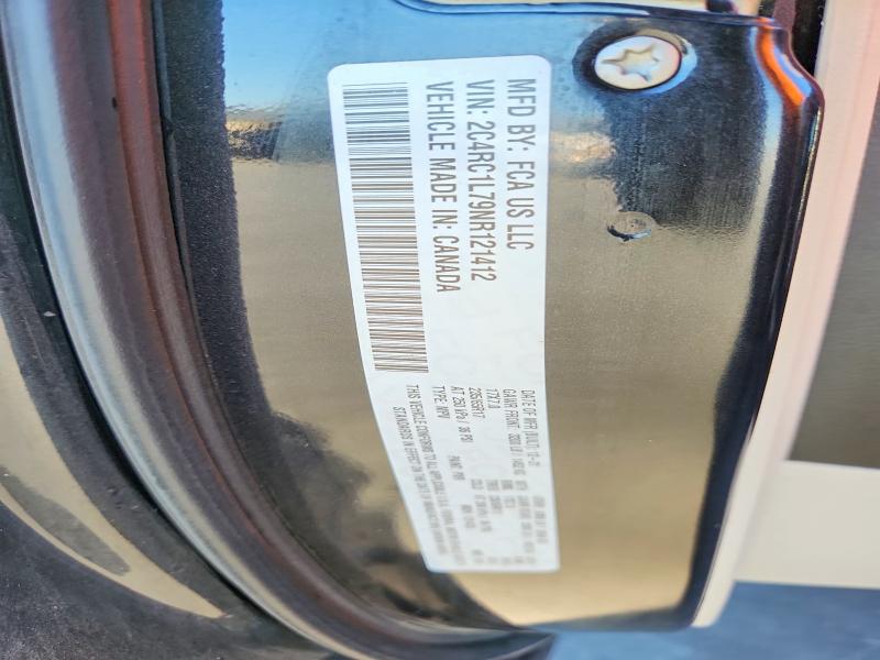 Продажа на аукционе авто 2022 Chrysler Pacifica, vin: 2C4RC1L79NR121412, номер лота: 47072696