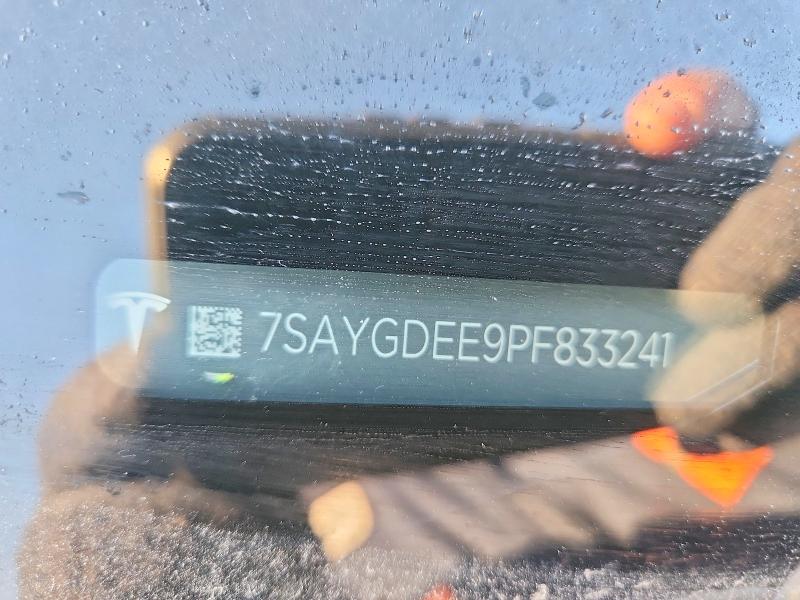 Продажа на аукционе авто 2023 Tesla Model Y, vin: 7SAYGDEE9PF833241, номер лота: 46461946