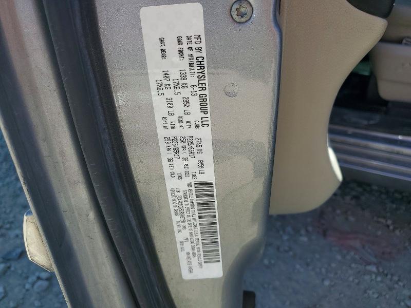 Продажа на аукционе авто 2013 Chrysler Town & Country, vin: 2C4RC1CG5DR805758, номер лота: 46889516