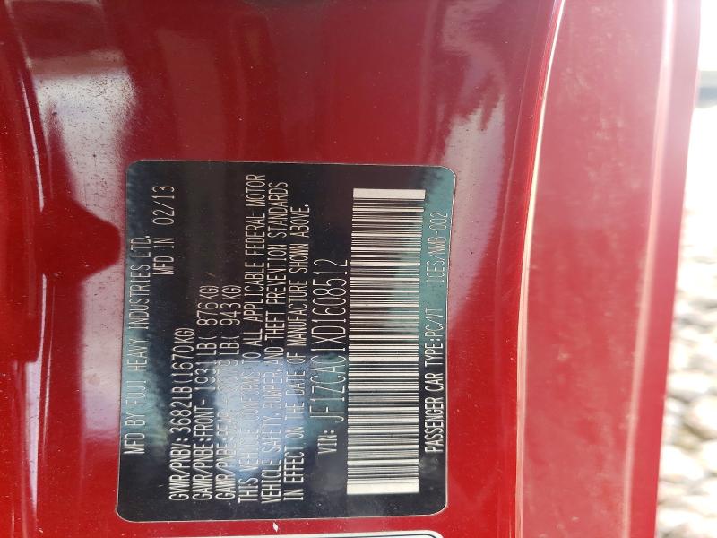 Продаж на аукціоні авто 2013 Subaru Brz, vin: JF1ZCAC1XD1608512, номер лоту: 45738506