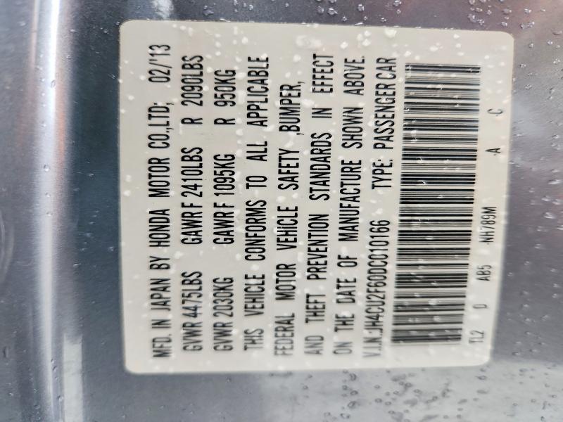 Aukcja sprzedaży 2013 Acura Tsx, vin: JH4CU2F60DC010166, numer aukcji: 79264025