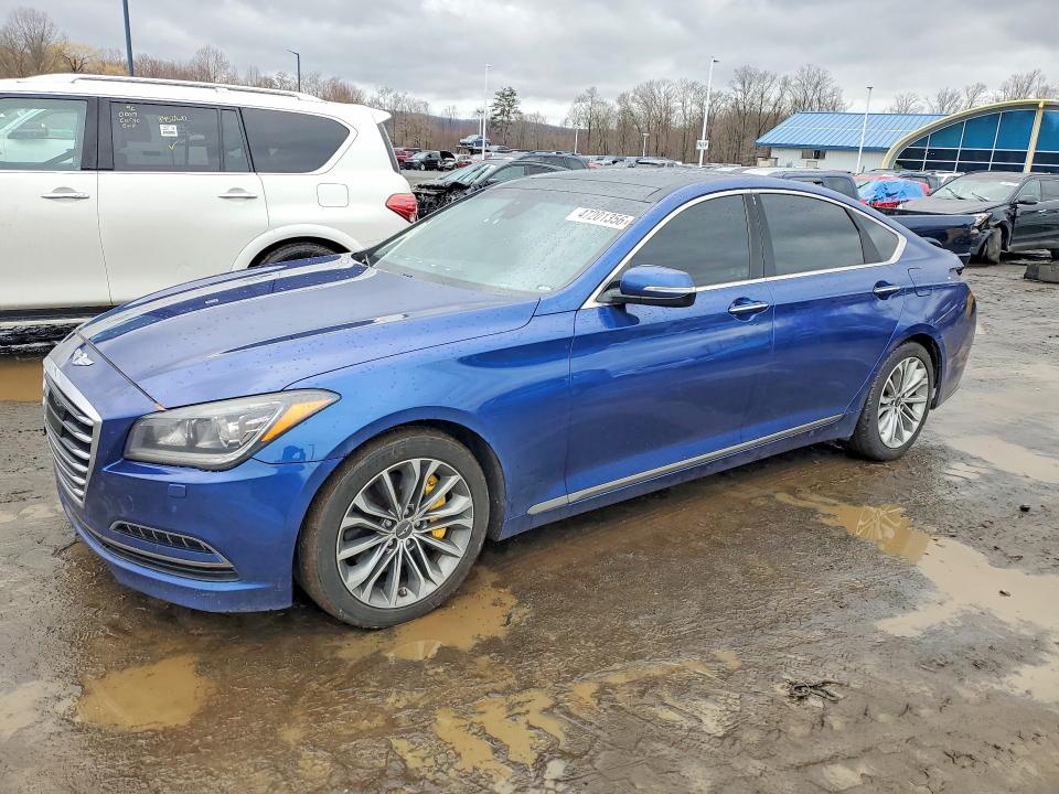 47201356 :رقم المزاد ، KMHGN4JE3FU101192 vin ، 2015 Hyundai Genesis مزاد بيع