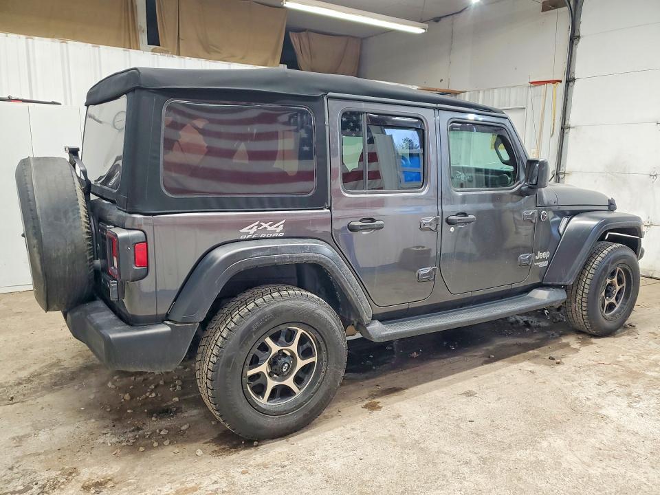 2018 Jeep Wrangler Unlimited მანქანა იყიდება აუქციონზე, vin: 1C4HJXDG3JW274453, აუქციონის ნომერი: 45937576