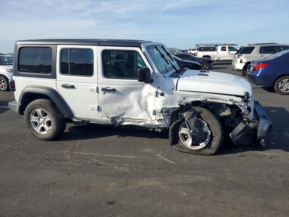 45628596 :رقم المزاد ، 1C4HJXDG2MW519392 vin ، 2021 Jeep Wrangler Unlimited مزاد بيع