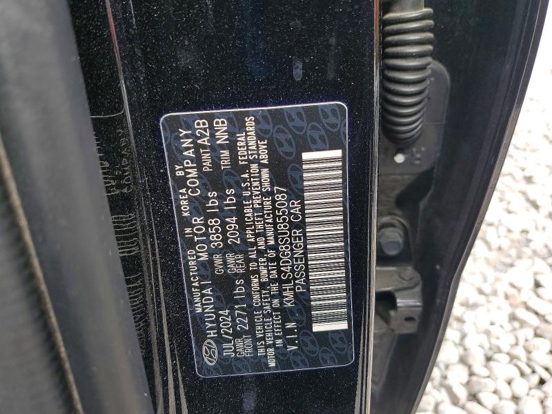 Продаж на аукціоні авто 2025 Hyundai Elantra, vin: KMHLS4DG8SU855087, номер лоту: 47105856