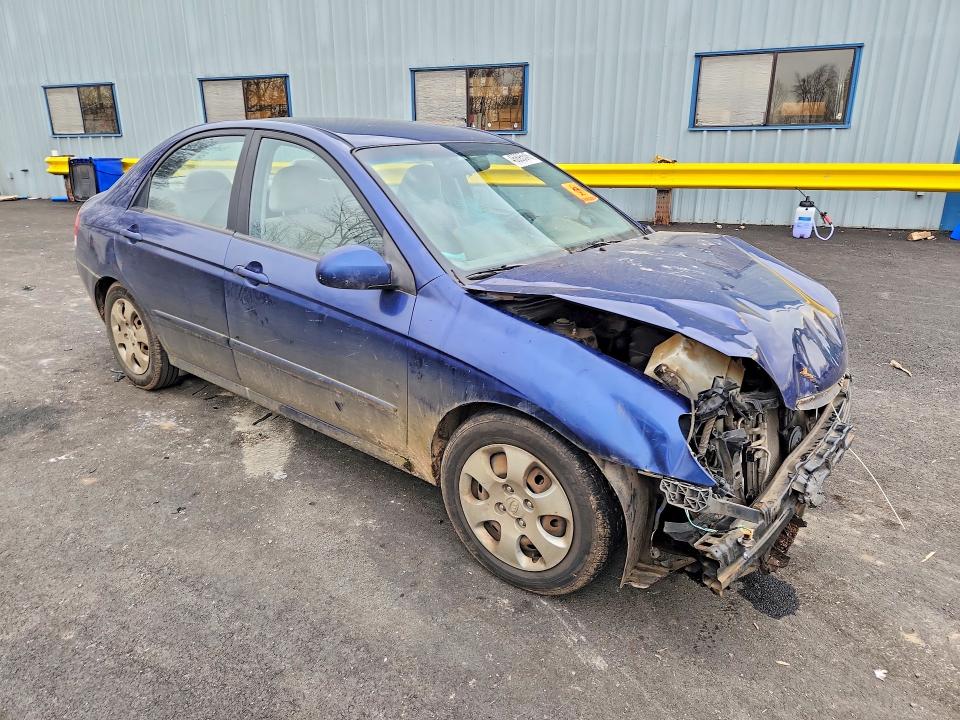 46895546 :رقم المزاد ، KNAFE122785582402 vin ، 2008 Kia Spectra مزاد بيع