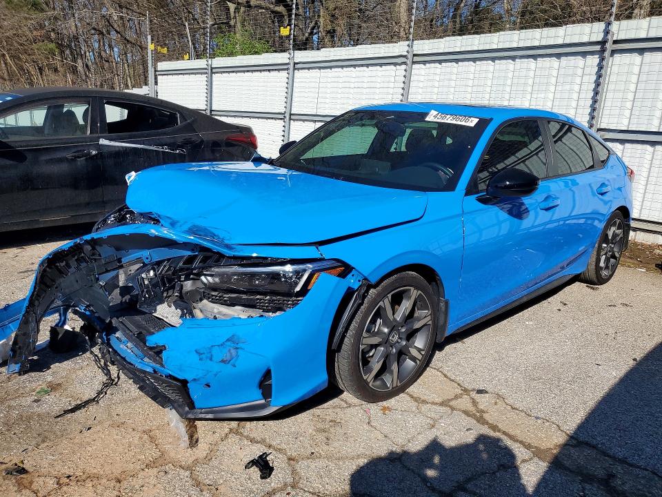 2025 Honda Civic მანქანა იყიდება აუქციონზე, vin: 19XFL4H97SE015004, აუქციონის ნომერი: 45679606