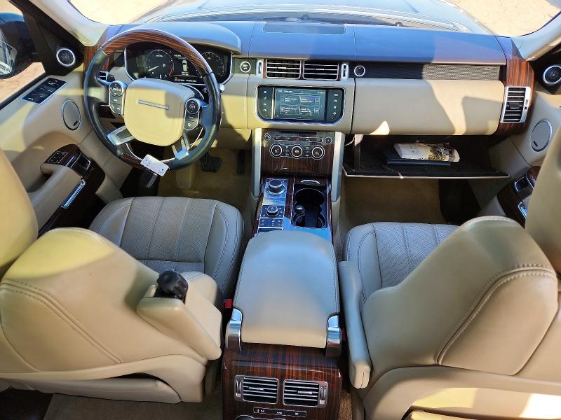2016 Land Rover Range Rover მანქანა იყიდება აუქციონზე, vin: SALGS2VF5GA263311, აუქციონის ნომერი: 47636666