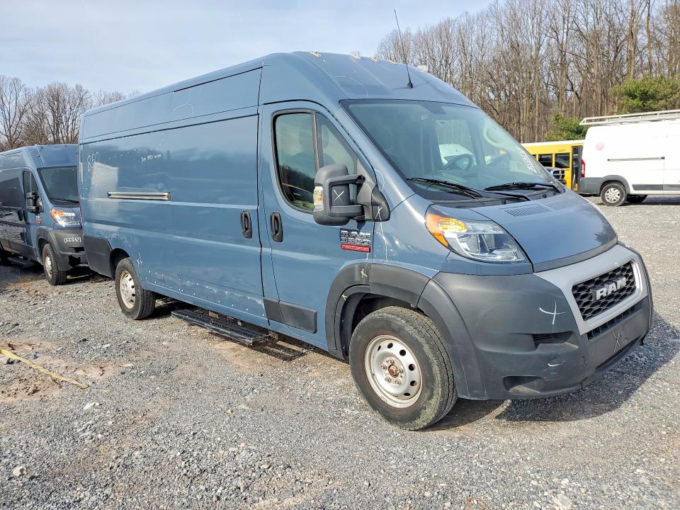 2020 Ram Promaster 3500 მანქანა იყიდება აუქციონზე, vin: 3C6URVJG2LE142319, აუქციონის ნომერი: 45506826