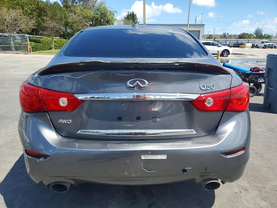 2015 Infiniti Q50 მანქანა იყიდება აუქციონზე, vin: JN1BV7ARXFM399505, აუქციონის ნომერი: 47078076