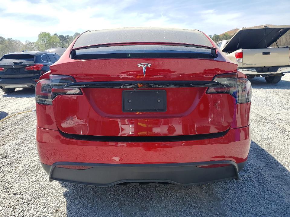 2022 Tesla Model X მანქანა იყიდება აუქციონზე, vin: 7SAXCBE64NF337412, აუქციონის ნომერი: 47234316