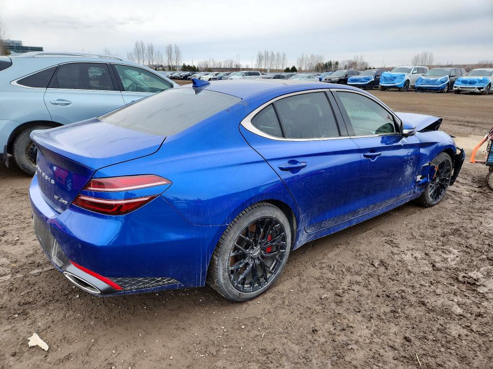 Продажа на аукционе авто 2025 Genesis G70, vin: KMTG54SE2SU154447, номер лота: 46988146