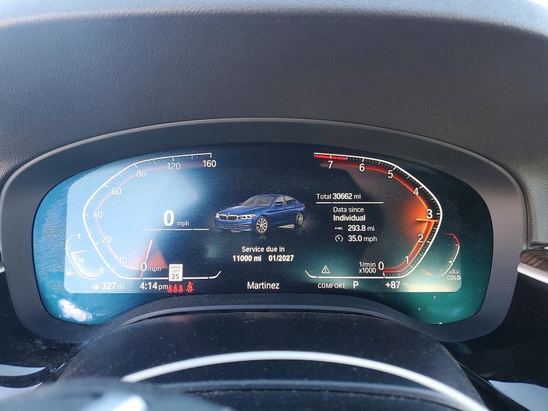 Aukcja sprzedaży 2020 Bmw 540, vin: WBAJS1C03LCD74623, numer aukcji: 41807906