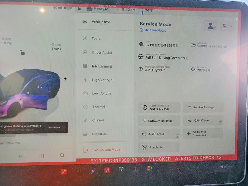 Продажа на аукционе авто 2022 Tesla Model 3, vin: 5YJ3E1EC3NF359133, номер лота: 48342136