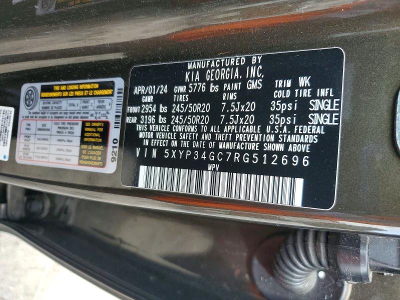 Aukcja sprzedaży 2024 Kia Telluride, vin: 5XYP34GC7RG512696, numer aukcji: 47531976