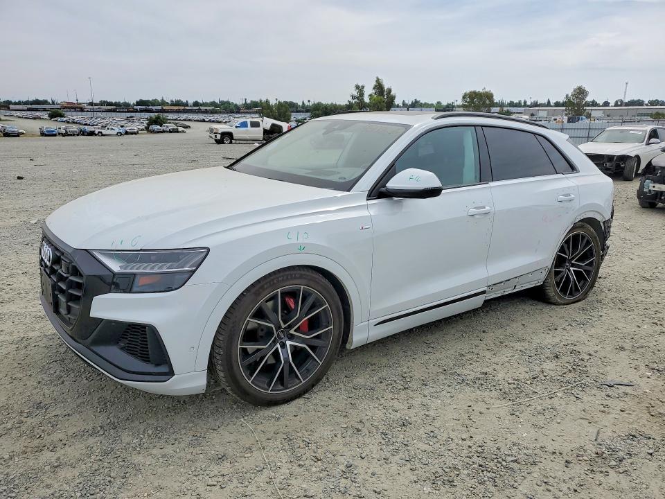48076216 :رقم المزاد ، WA1FVAF19KD012154 vin ، 2019 Audi Q8 مزاد بيع