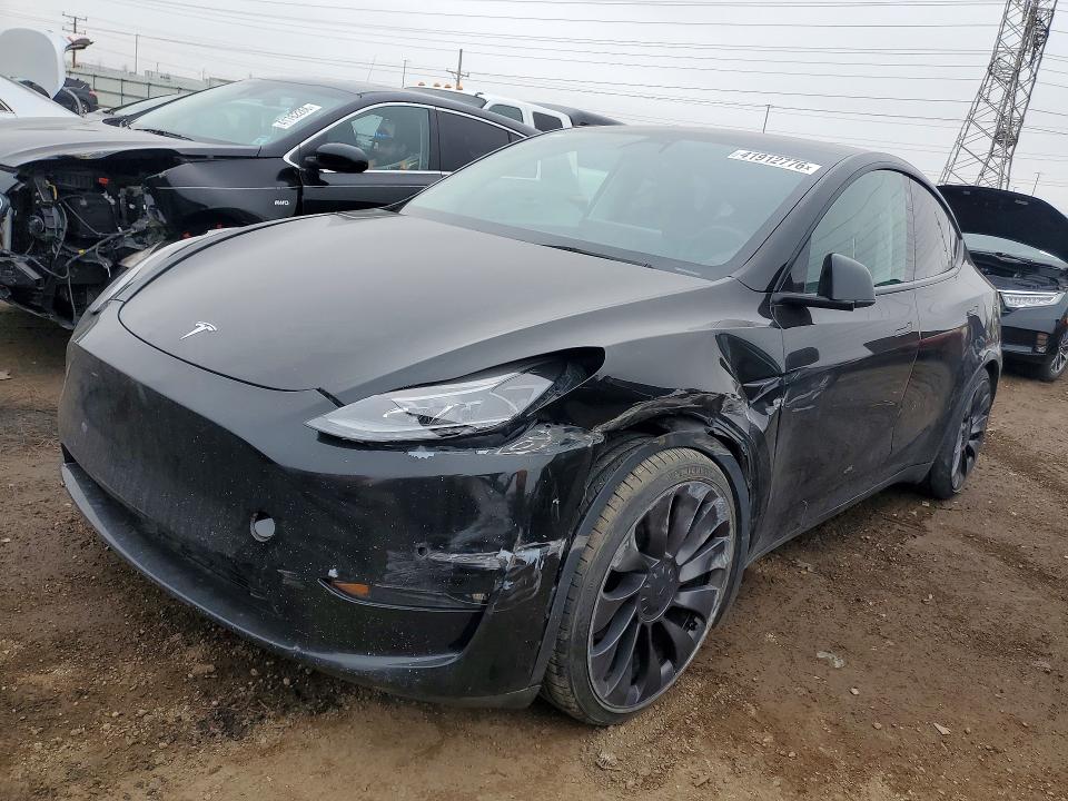 2021 Tesla Model Y მანქანა იყიდება აუქციონზე, vin: 5YJYGDEF3MF297940, აუქციონის ნომერი: 41912776