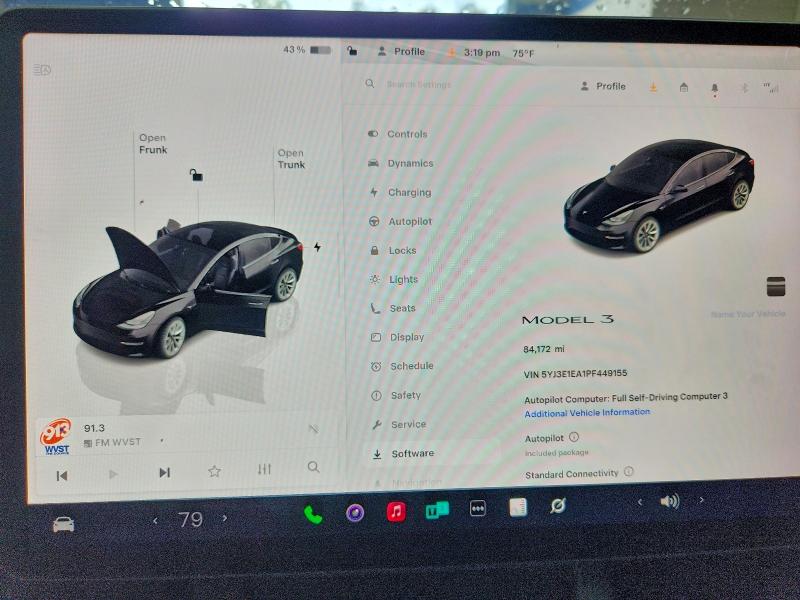 Aukcja sprzedaży 2023 Tesla Model 3, vin: 5YJ3E1EA1PF449155, numer aukcji: 47338666